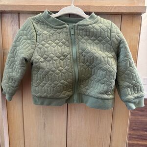 Cat & Jack Olive Quilted Baby Jacket